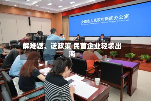 解难题、送政策 民营企业轻装出海-第2张图片