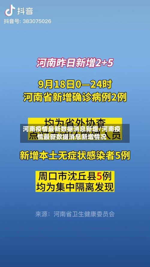 河南疫情最新数据消息新增/河南疫情最新数据消息新增情况