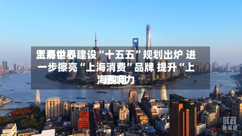 上海世界贸易中心建设“十五五”规划出炉 进一步擦亮“上海消费	”品牌 提升“上海费用”影响力-第2张图片