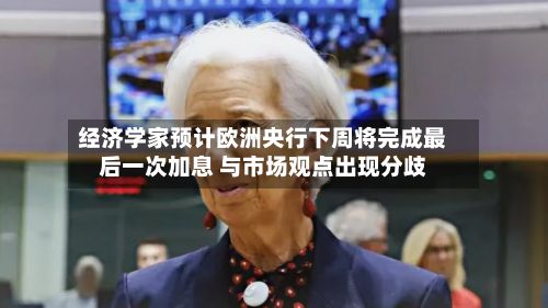 经济学家预计欧洲央行下周将完成最后一次加息 与市场观点出现分歧-第2张图片