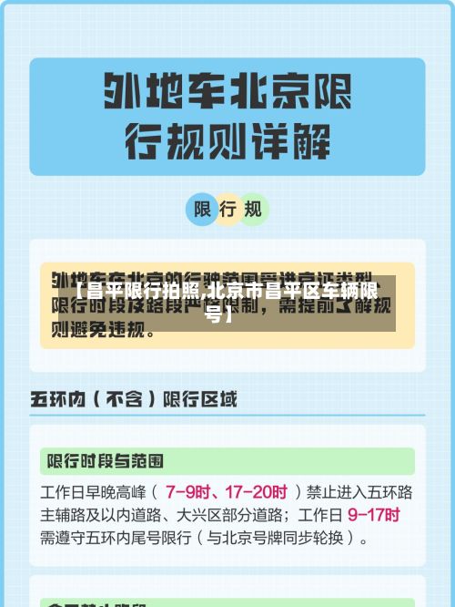 【昌平限行拍照,北京市昌平区车辆限号】