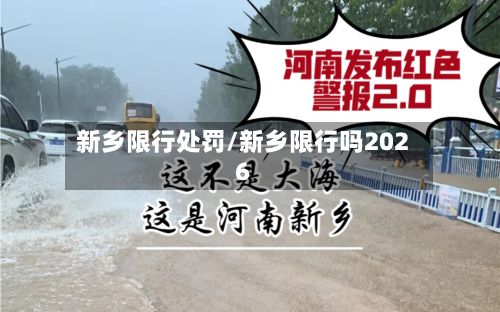 新乡限行处罚/新乡限行吗2026-第2张图片
