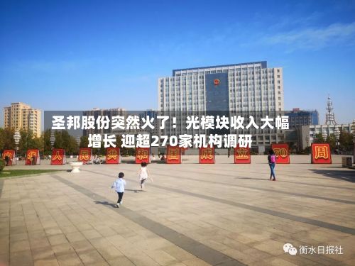 圣邦股份突然火了！光模块收入大幅增长 迎超270家机构调研