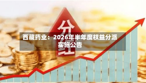 西藏药业:2026年半年度权益分派实施公告