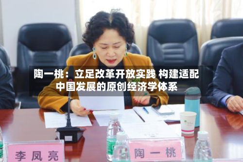 陶一桃：立足改革开放实践 构建适配中国发展的原创经济学体系