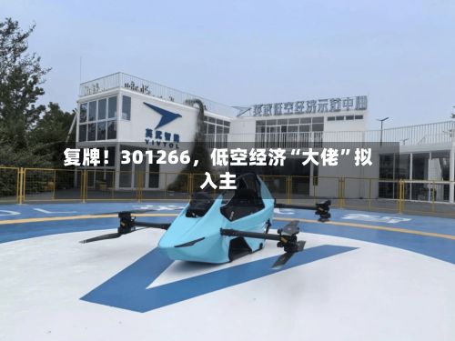 复牌!301266,低空经济“大佬”拟入主