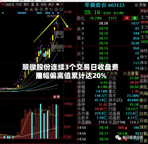 翠微股份连续3个交易日收盘费用
涨幅偏离值累计达20%-第2张图片