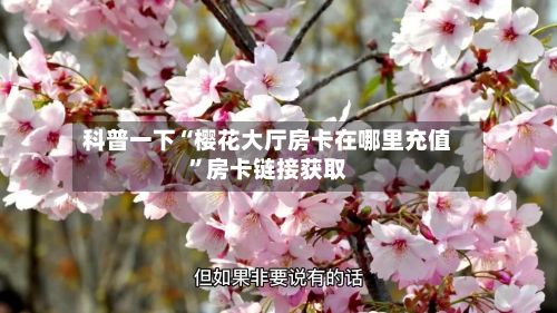 科普一下“樱花大厅房卡在哪里充值”房卡链接获取-第2张图片