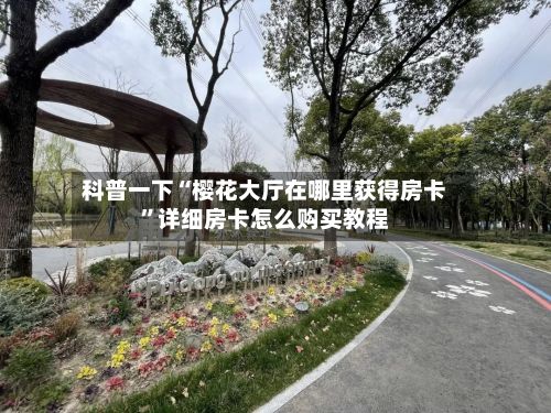科普一下“樱花大厅在哪里获得房卡”详细房卡怎么购买教程-第2张图片