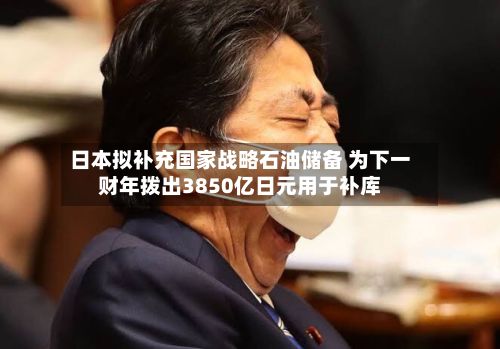 日本拟补充国家战略石油储备 为下一财年拨出3850亿日元用于补库-第1张图片