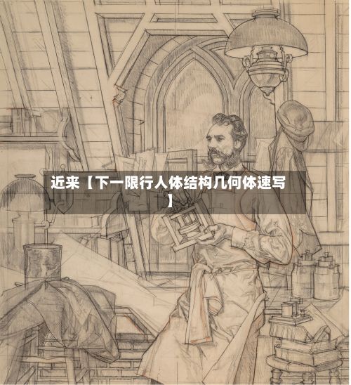 近来【下一限行人体结构几何体速写】