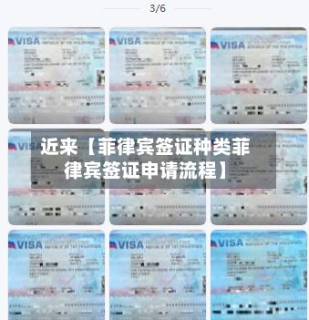 近来【菲律宾签证种类菲律宾签证申请流程】-第3张图片