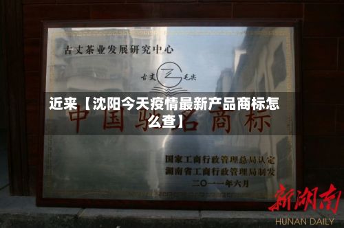 近来【沈阳今天疫情最新产品商标怎么查】-第3张图片