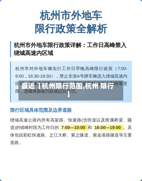 最近【杭州限行范围,杭州 限行】