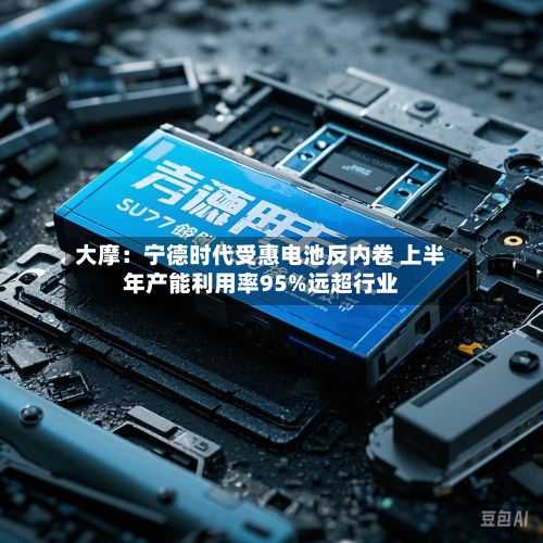 大摩:宁德时代受惠电池反内卷 上半年产能利用率95%远超行业-第2张图片