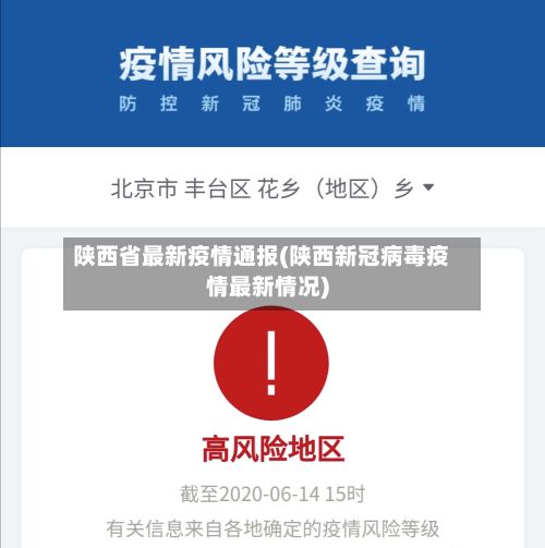 陕西省最新疫情通报(陕西新冠病毒疫情最新情况)-第2张图片