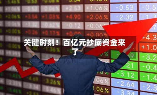 关键时刻！百亿元抄底资金来了-第2张图片