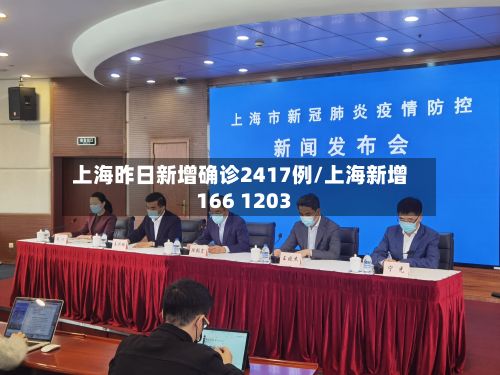 上海昨日新增确诊2417例/上海新增166 1203